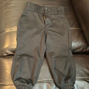 Tball/baseball pants black Sz youth XS